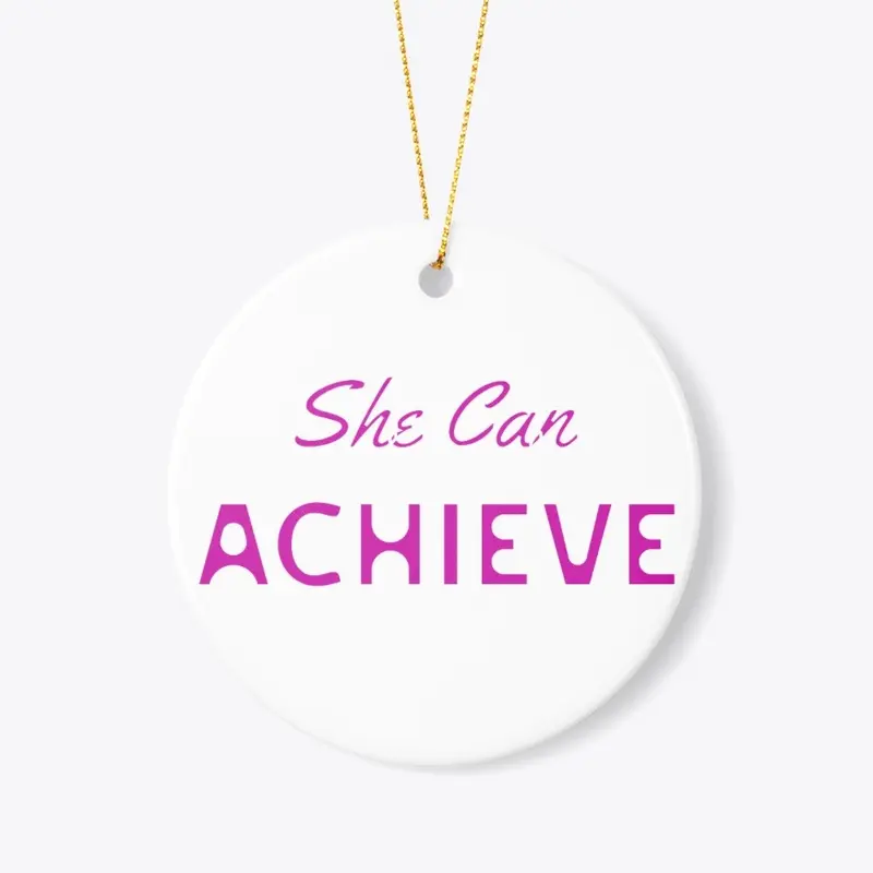 The "She Can Achieve" Collection 🌟