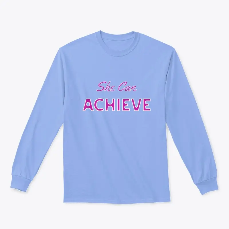 The "She Can Achieve" Collection 🌟